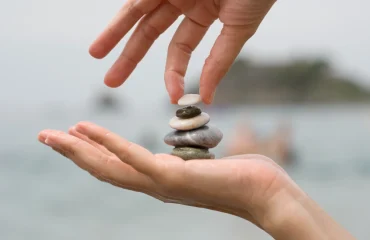 Putting the last pebble on a pile of stones