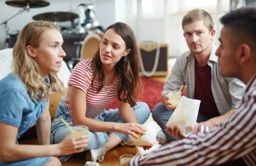 Gathering at home