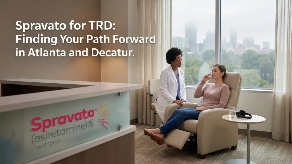 Spravato for TRD Everything You Need to Know About Eligibility and the Visit Flow in Atlanta and Decatur